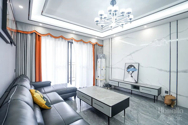 140㎡簡約四居，用低調的軟裝搭配打造實用之家